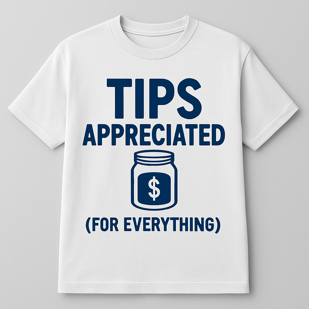 Tips Appreciated (For Everything) Tee