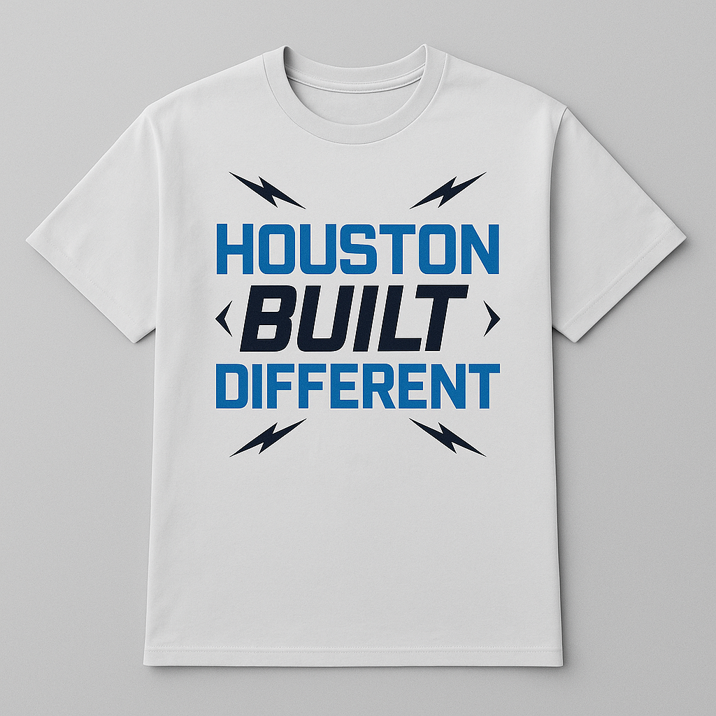 Houston Built Different – Techwear Tee