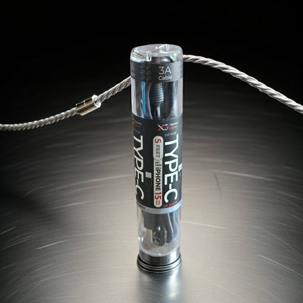 Xpress Gear 5ft USB to Type-C Charger Cord